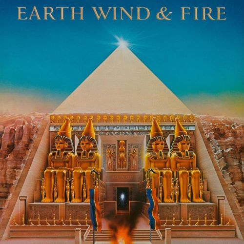 Earth, Wind & Fire - 1977 All 'n All + 3 - Flaming vinyl LP  - 336 kr.